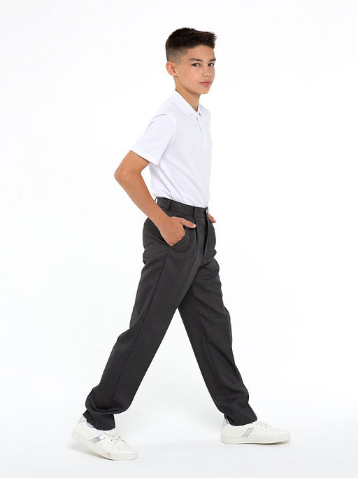 Серые брюки для мальчика Инфанта, модель 0911 СМ  фото 17