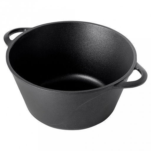 Кастрюля с антипригарным покрытием 4л, д26см "Классик", h11,5см, s0,4см, литые ручки, стеклянная крышка с пароотводом, форма "Классик волна", подарочная упаковка (Россия)