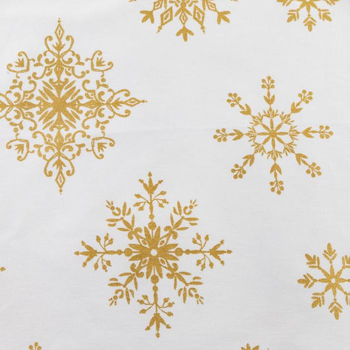 Фартук Этель Золотые снежинки 60х65 см, 100%хл, 190г/м2  фото 4
