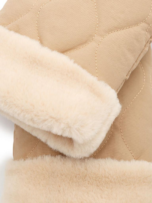 Рукавицы жен Labbra LB-CP-118 beige  фото 3