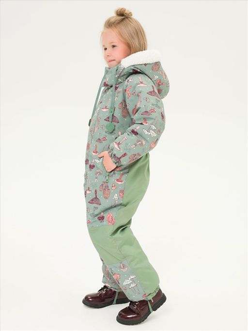 PELICAN, комбинезон для девочек, Хаки