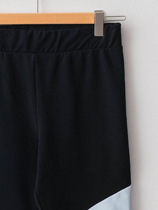 Kap??onlu Bask?l? Uzun Kollu K?z ?ocuk Sweatshirt ve Tayt - Waikiki фото 3