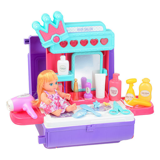 Игровой набор "Стилист" в чемодане