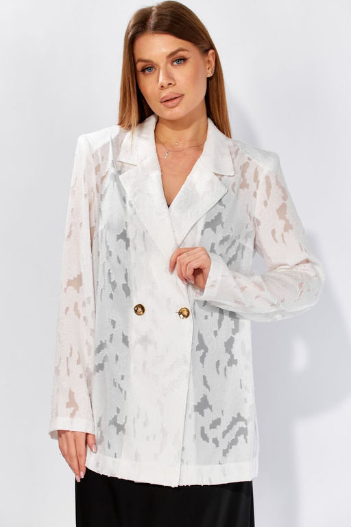 Жакет LAIKONY 493-1 молочный фото 8