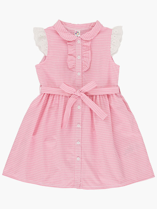 Платье летнее вечернее UD 4563 роз.клетка - Mini maxi фото 7