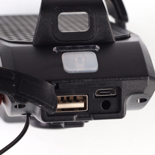 Фонарь передний COMIRON HOLDER ABS, IPX5; 3*T6 LED, 400lm 4800mAh USB индикатор заряда POWER BANK сигнал 130Дб крепление смартфона чёрный /уп 20/80/ - Галеонтрейд фото 6