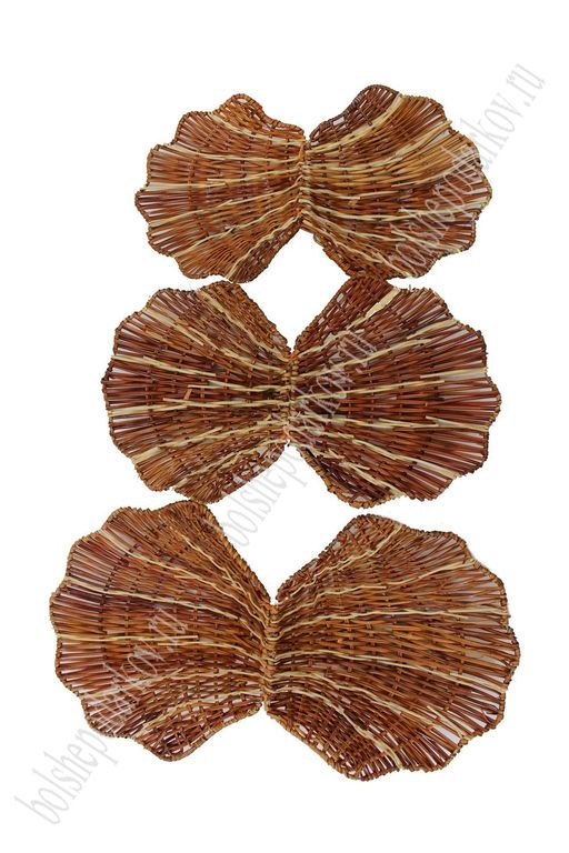 Кашпо "Ракушка" 3 в 1 (3 шт)