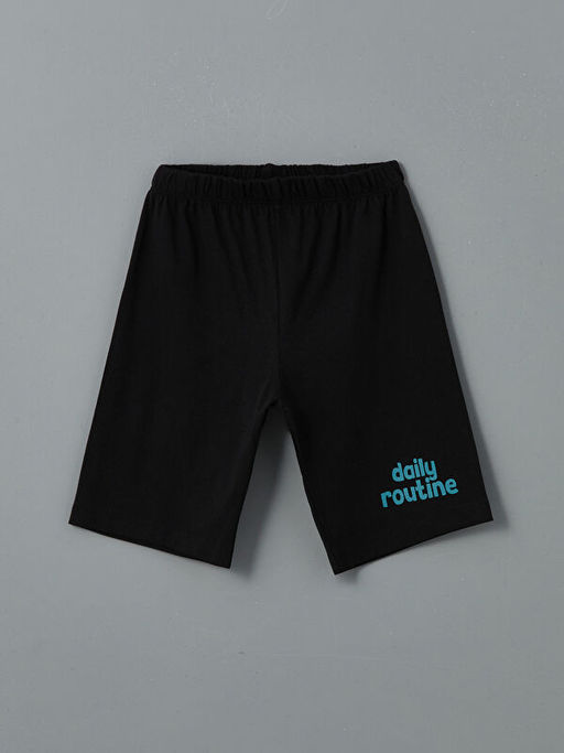 Beli Lastikli Yaz? Bask?l? Erkek ?ocuk Pijama Alt