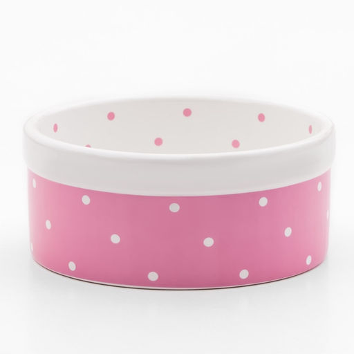Миска керамическая Princess 400 мл 135.5 см, розовая - Пижон фото 5