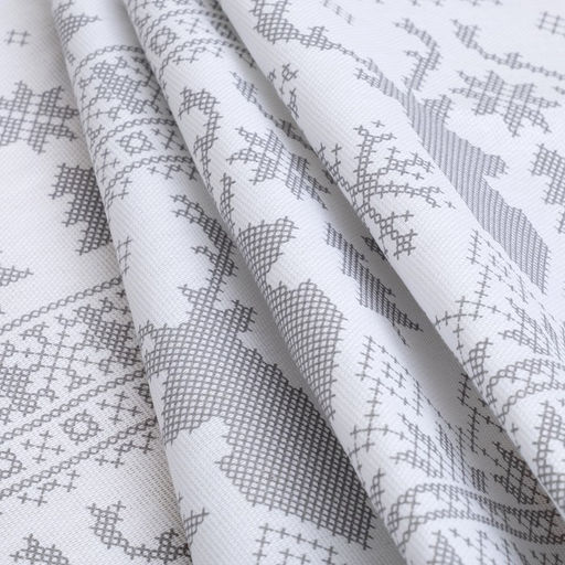 Скатерть Рождественские Елочки 110х146 см, 100% хлопок, 164 г/м2 - Доляна фото 4