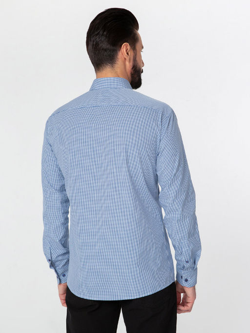 Сорочка мужская длинный рукав GREG 214/131/8016/Z/1p  фото 9