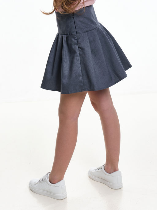 Юбка UD 6671 т.серый - Mini maxi фото 2