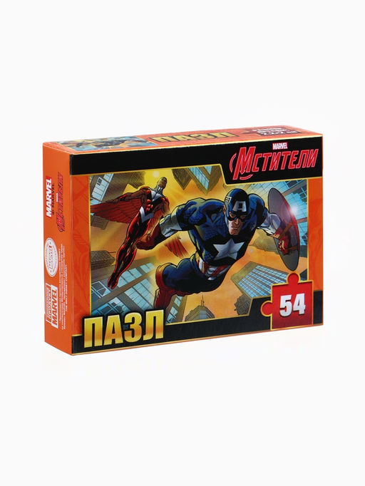 Пазлы детские для мальчиков Мстители, набор 10в1, 54 детали в каждом - Marvel фото 6