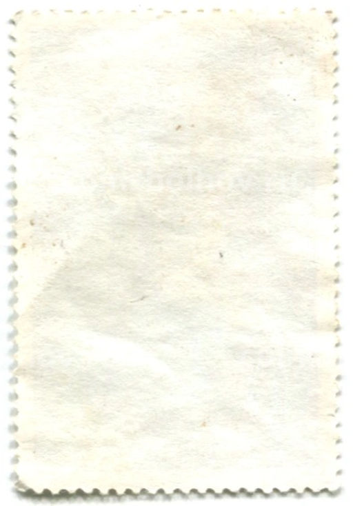 Марка Индийский кольчатый попугай 1989 год Камбоджа