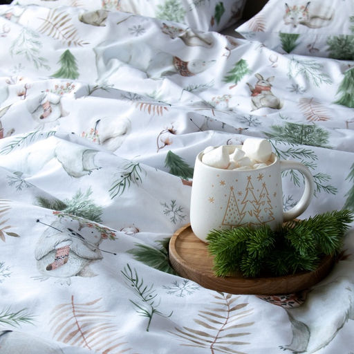 Постельное бельё Этель 2 сп Forest history 175х215 см, 200х220 см,70х70 см -2 шт, поплин  фото 4