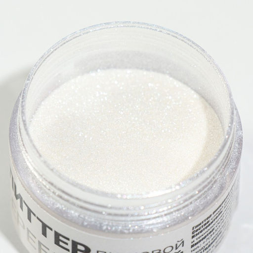 Глиттер пищевой КондиМир «Серебро», 5 г