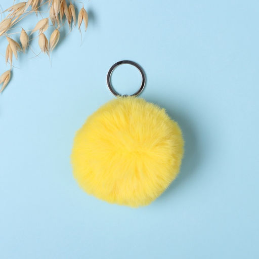 Брелок для ключей на кольце Цыплёнок-пушистик. Ты тоже солнышко?, на рюкзак, сумку, d=8 см, 15?15 см - Simaland фото 5