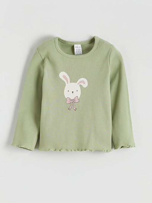 Bisiklet Yaka K?z ?ocuk Ti??rt ve Tayt