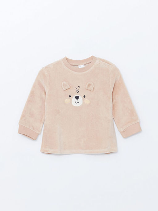 Nak??l? Erkek Bebek Sweatshirt ve Pantolon 2li Tak?m - Waikiki фото 2