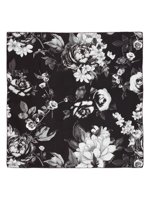 Платок жен. шелк 105х105 E04-8496-01