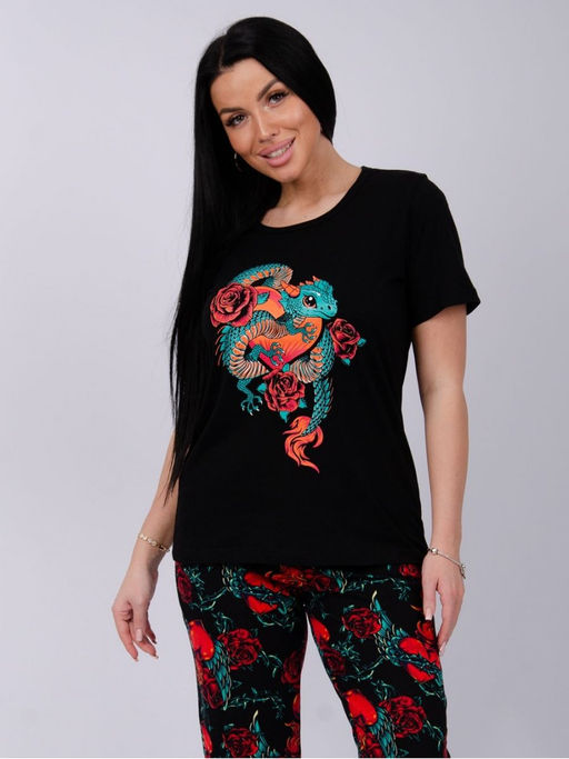 Пижама "Джису 2" брюки, трикотаж