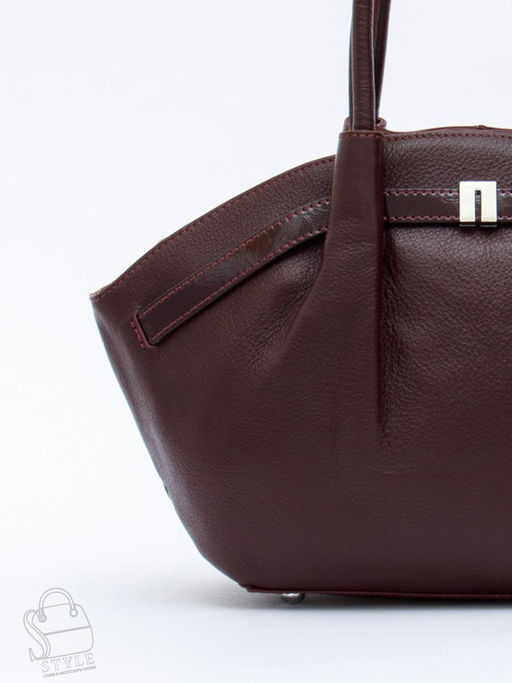 Сумка женская кожаная 2346-2Y d.purple Polina&Eiterou  в Новосибирске