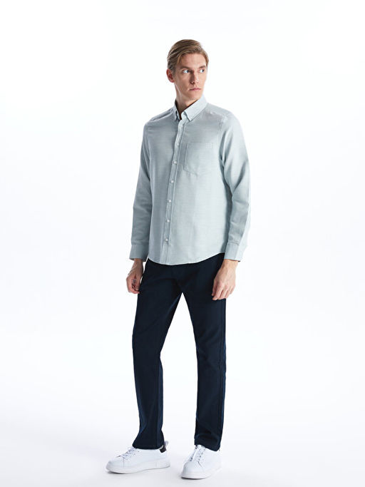 Regular Fit Uzun Kollu Arm?rl? Erkek G?mlek