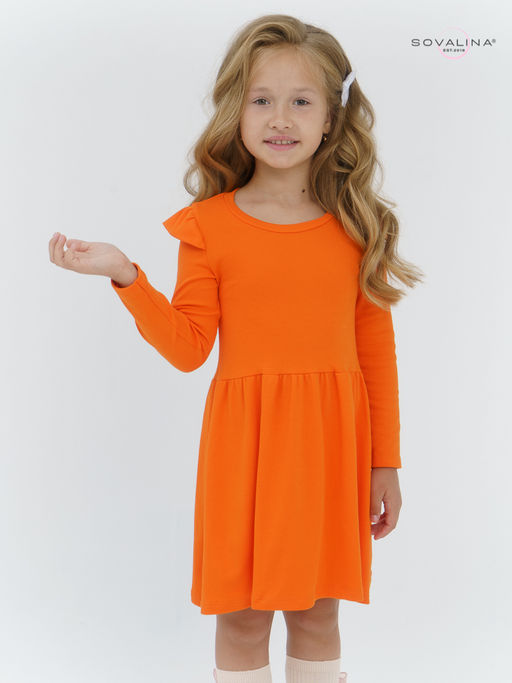Платье Фея оранжевая - Sovalina фото 5