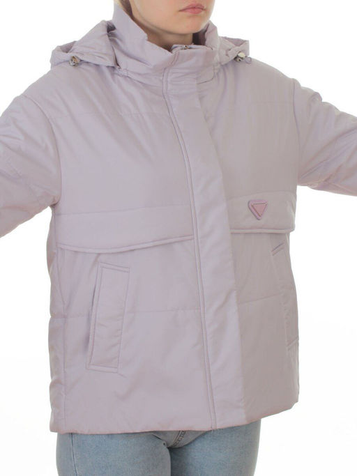 7060 LILAC Куртка демисезонная женская (100 гр. холлофайбер) - Fashion фото 2