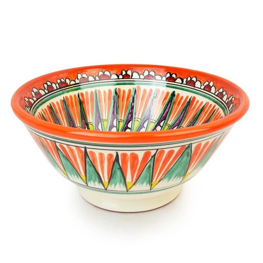 Коса для первых блюд большая d-18см Риштанская керамика цвет МИКС