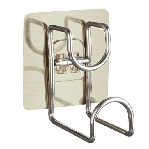 Крючок для ванной с двойной фиксацией, 1 шт.