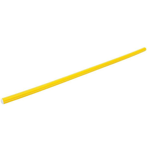 Палка гимнастическая 90 см, цвет жёлтый - Соломон фото 2