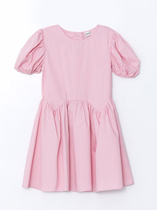 Bisiklet Yaka K?z ?ocuk Elbise