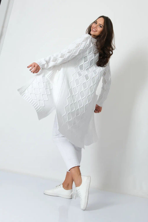 Кардиган 352045/белый