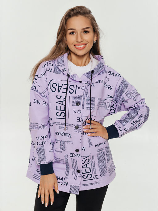 Драйв кофта женская (белый) - Lovetex фото 23