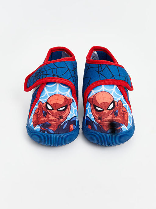 Spiderman Bask?l? Erkek Bebek Panduf