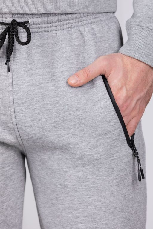 Брюки спортивные 
 3.MA004B-серый-светлый