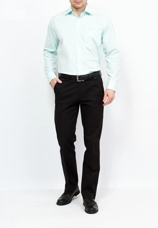 Сорочка мужская длинный рукав GREG 410/319/FR MINT фото 12