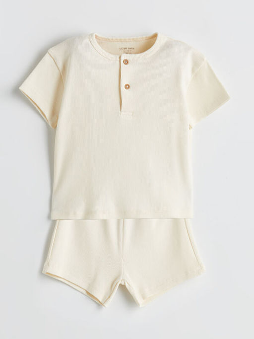 Basic Erkek Bebek Ti??rt ve ?ort 2li