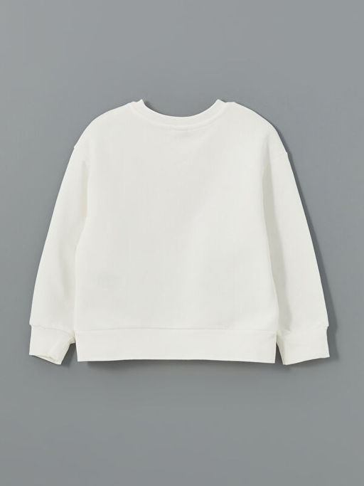 Bisiklet Yaka K?z ?ocuk Sweatshirt - Waikiki фото 2