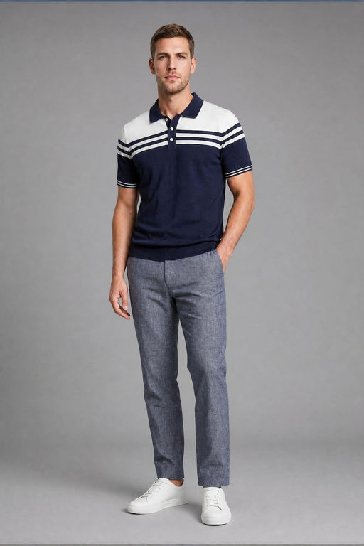 Standart Fit Polo Triko Ti__rt - Defacto фото 2