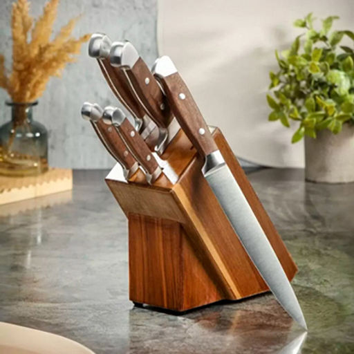 Набор ножей 6 предметов 20202012.58.5 см нерж. рукоятка нержавеющая сталь с подств. 478538 /DANIKS/