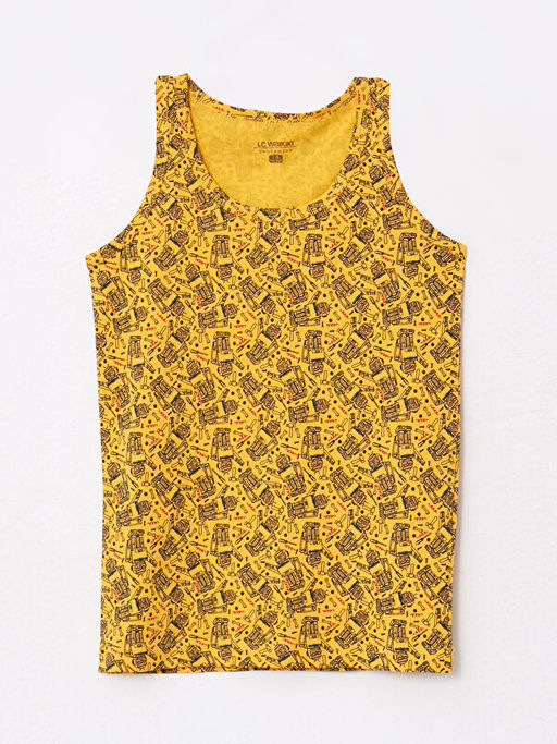 Bisiklet Yaka Pamuklu Erkek ?ocuk Atlet 2li - Waikiki фото 2