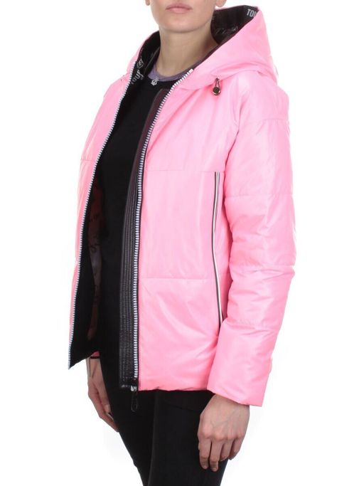 8278 PINK Куртка демисезонная женская BAOFANI (100 гр. синтепон) - Fashion фото 7