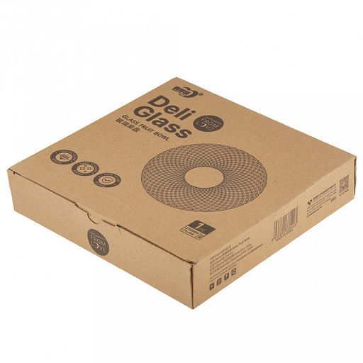 Тарелка глубокая стеклянная Диамант д212мм, h38мм, 560мл, в коробке, Дели Гласс (Deli Glass) (Китай) - Домашняя мода фото 6