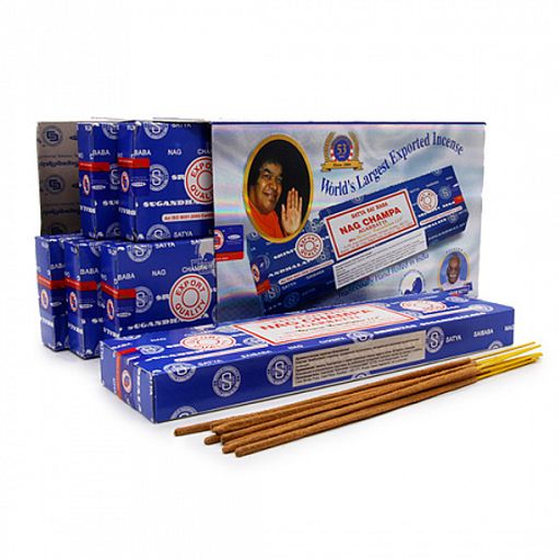 Благовония Satya Nag Champa Нагчампа Бангалор масала 100gm уп-6шт