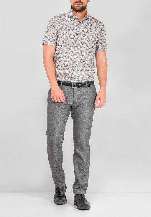 Сорочка мужская короткий рукав GREG 455/101/365/Z/1_GB  фото 4