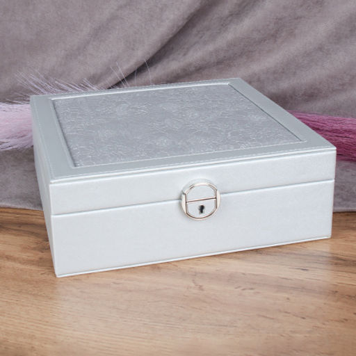 Шкатулка для украшений 25х25х9 / 223-3 /уп 20/ - Галеонтрейд фото 4