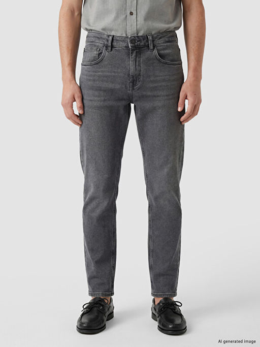750 Slim Fit Erkek Jean Pantolon - Waikiki фото 2