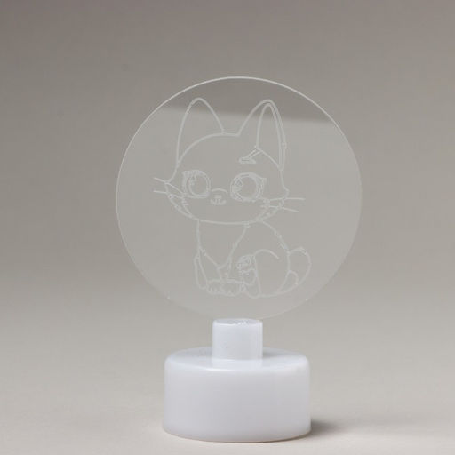 Светильник ночник «Котик», d=6 см, модель E-34 - Зимнее волшебство фото 3